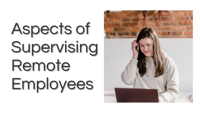 Aspects of Supervising Remote Employees