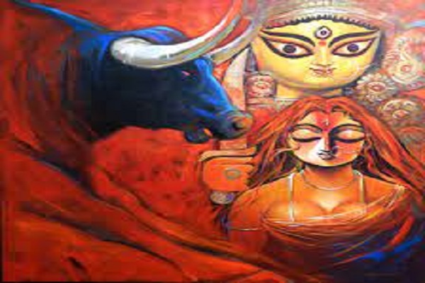 maa Durga paintings