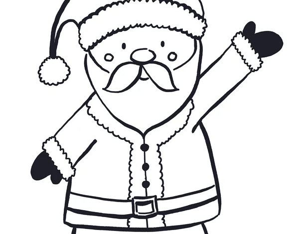 Draw Santa Claus
