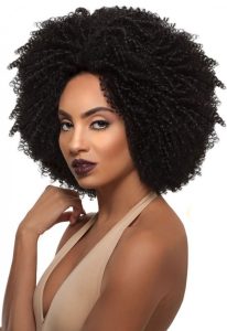 Natural curly wigs style: Curly coily hair