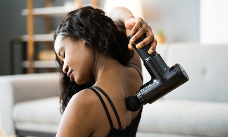 Six massage guns for muscular relief