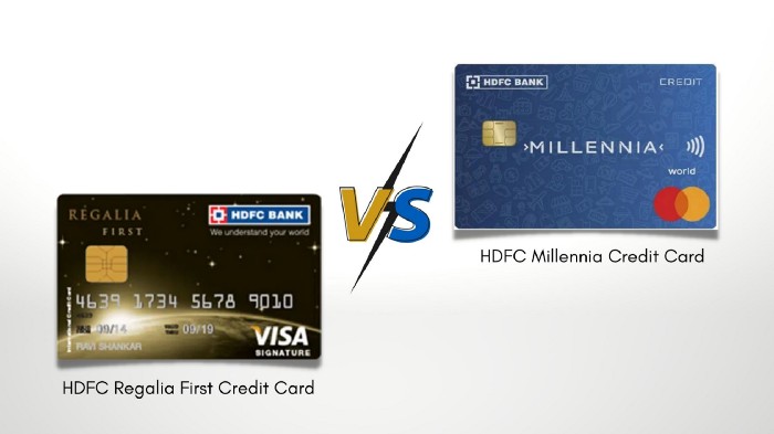 HDFC Millennia Credit Card Vs Regalia First