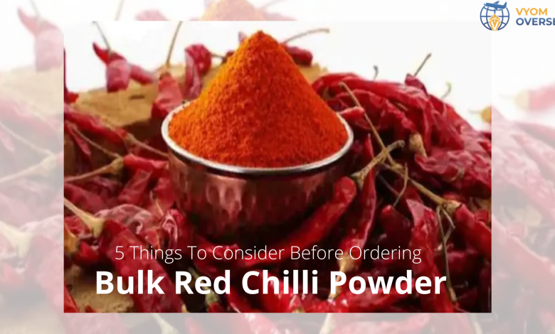 bulk red chilli powder