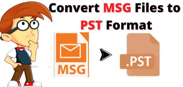 convert msg files to pst format