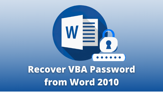 change password from word VBA file