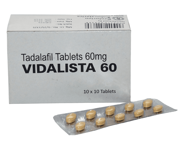 Vidalista 60 mg tablet can help men get an erection.