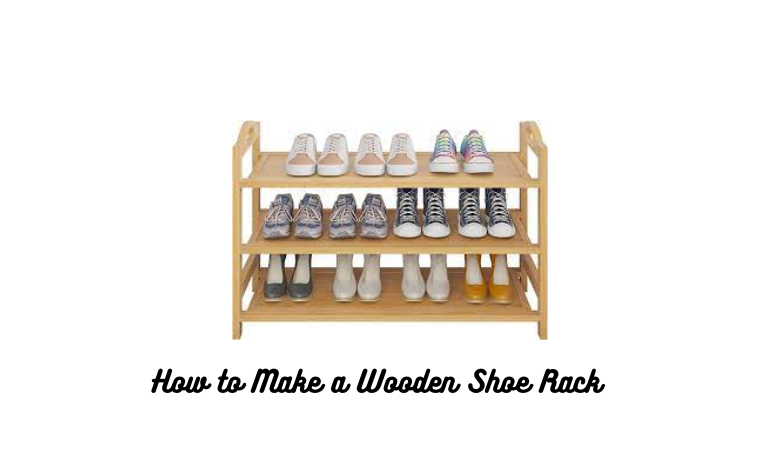 Foldable shoe rack bamboo